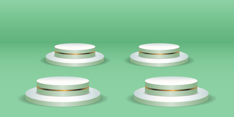 Pipe light turquoise green image with cylinder curve pattern or vertical. Vector Illustration