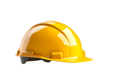 Fototapeta premium Ensuring safety, the importance of hard hats in construction and industrial environments