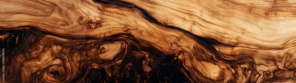 Aufkleber stunning close up texture of aged weathered hardwood surface showcasing the intricate natural grain 