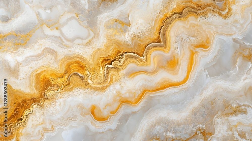 Aufkleber stunning marbled geological texture with dramatic swirling agate pattern natural abstract mineralogi