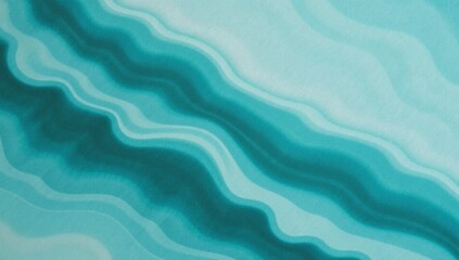 Obraz premium Nautical-themed Aegean teal marbled coastal living room design showcasing fluid blue water flows on dyed fabric