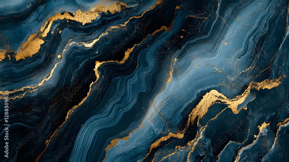 Poster This captivating abstract artwork showcases a mesmerizing display of fluid motion and opalescent splendor  The image features a dynamic interplay of swirling