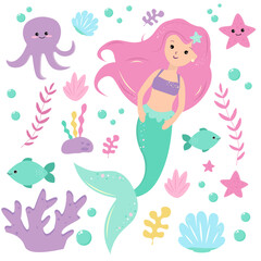 mermaid elements