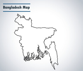 map of Bangladesh highlights its capital, Dhaka, major rivers like the Padma and Jamuna, and the world's largest mangrove forest, the Sundarbans