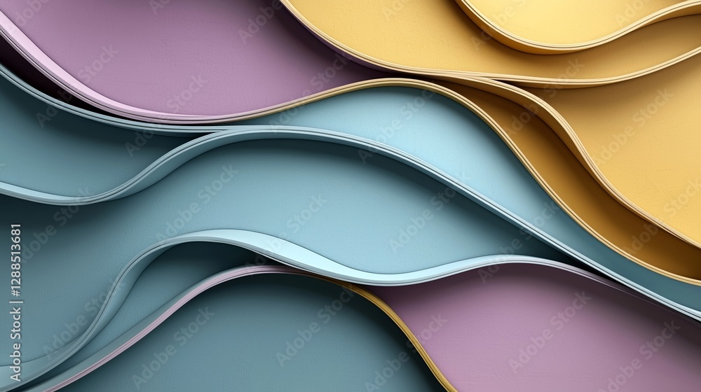 Poster the design showcases a mesmerizing 3d abstract background with colorful fluid elements, holographic 