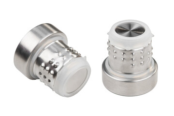 Stainless steel thermos stopper. No plastic. Utensils to keep drinks hot while traveling.