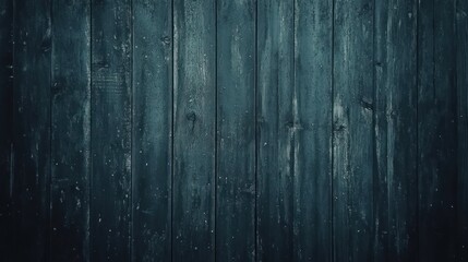 Fototapeta premium Dark teal wood texture background; rustic barn siding; design element