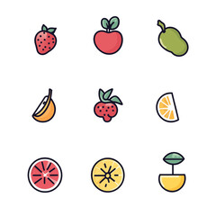 Digital Tools and Stationery Icons