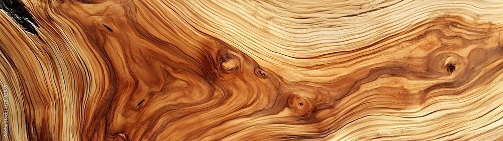 Aufkleber weathered and aged wooden texture with intricate organic grain patterns natural abstract background 