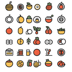 Digital Tools and Stationery Icons