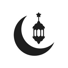 Crescent Star Lantern Icon