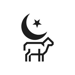 Geometric Eid Sheep Icon