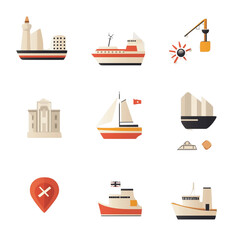 Digital Tools and Stationery Icons