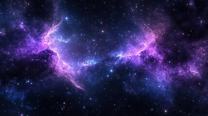 Cosmic nebulae, vibrant colours, star filled space, interstellar clouds, space, background, photography, stock photo