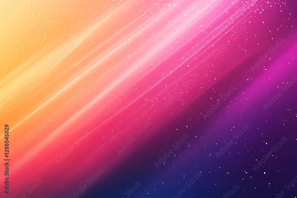 Poster abstract colorful background with diagonal stripes and sparkle
