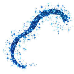 A celestial constellation forming a shape, Isolated on transparent or white background cut out, Astrology and Mystical Symbols clip art concept