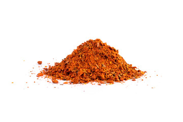 East spices and seasoningsisolated on a white background. Pile