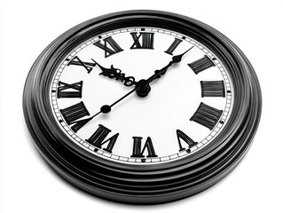 Classic clock face, still image, studio shot