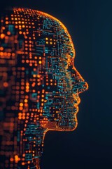 AI digital realm fusion technology, showcasing innovation and evolution.