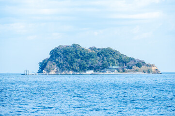 Fototapeta premium 空と島