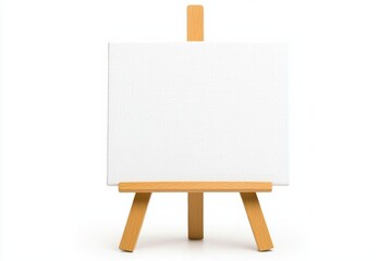 Mini canvas easel showcasing creativity in art. Perfect for displays.