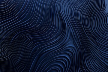 Abstract Blue Wave Pattern Background