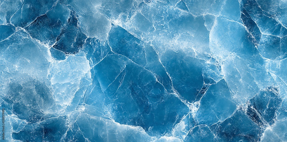 Poster abstract blue quartz stone texture background with veins and patterns