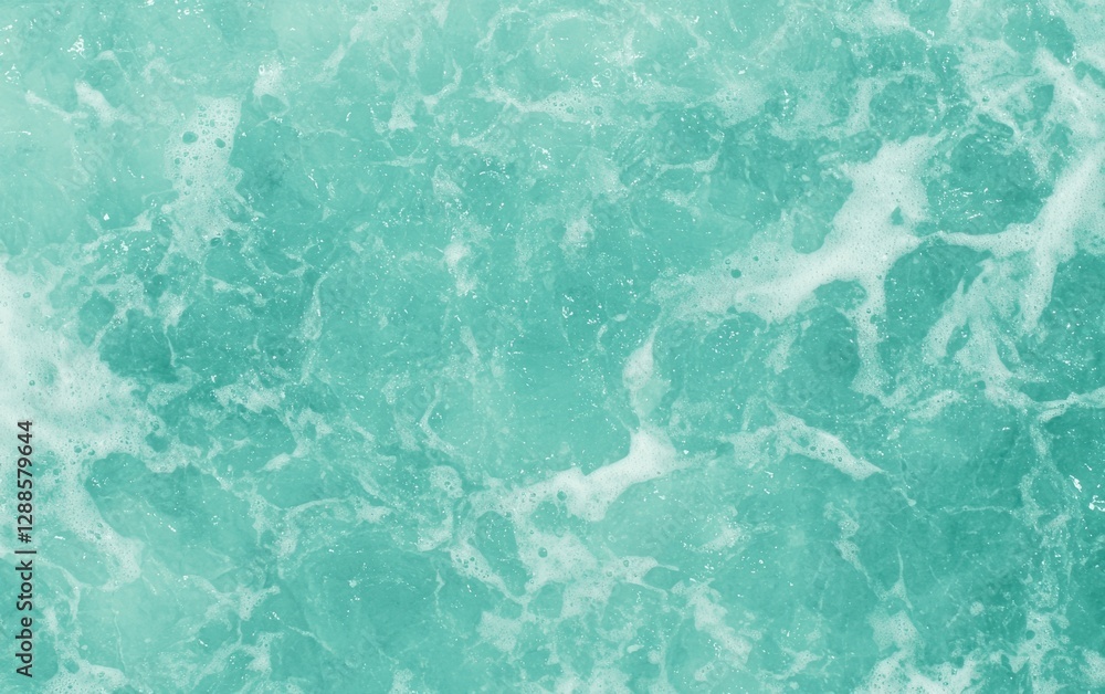 Poster green marble texture background with waves and patterns, elegant.