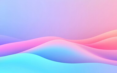 Clean minimalist design featuring subtle pastel shapes, creating a calming effect.