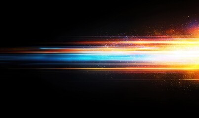 Dazzling Cosmic Light Burst for Festive and Futuristic Backgrounds