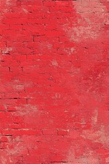 Obraz premium Vibrant red brick wall asset with detailed textures and patterns.