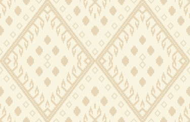 Ethnic seamless pattern repeating tribal fabric boho fashion colorful geometric ornaments can be used for background, textile, coloring book, cover, curtain, clothing.