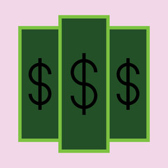 Dollar Sign icon Design