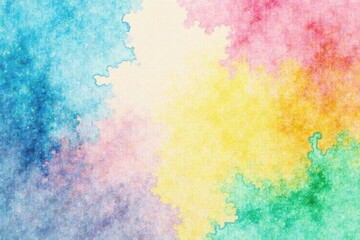 Fototapeta premium Abstract Pastel Watercolor Background Soft Hues and Textured Blends for Design Projects