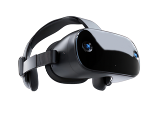 Cutting-Edge VR Headset with Advanced Motion Controllers