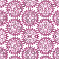 Cool teal floral mandala pattern with symmetry