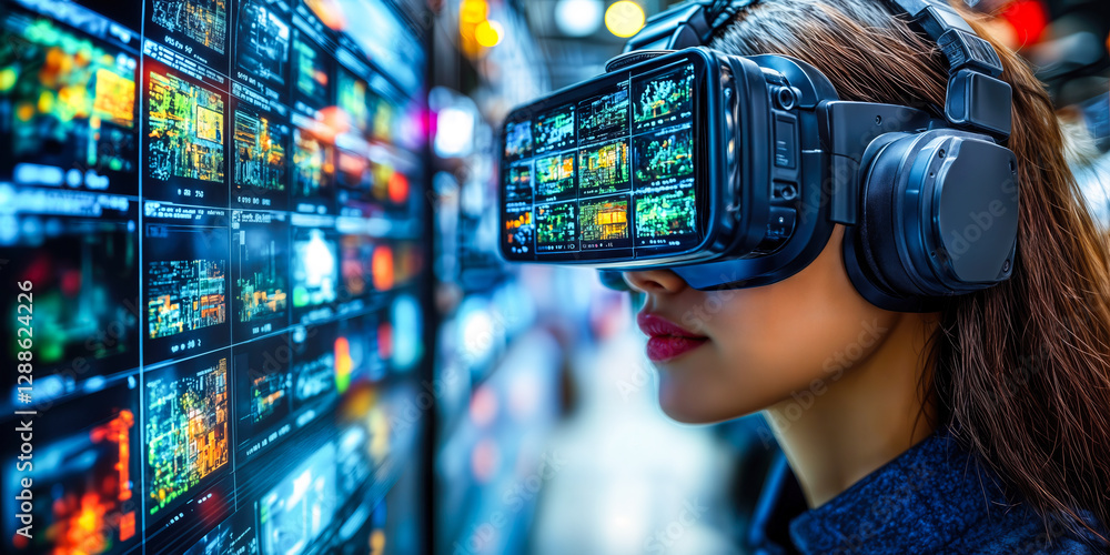 Poster advanced computer vision technology revolutionizing retail operations with automated error detection