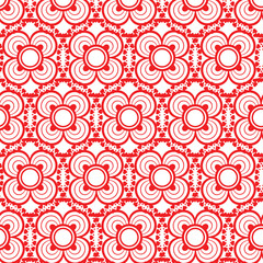 Cool teal floral mandala pattern with symmetry