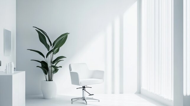 Hair restoration consultation in a modern beauty clinic. Featuring rejuvenating treatments and expert care