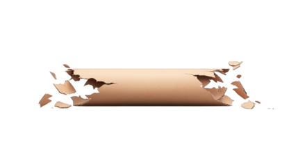 Adorable dog with festive banner, a heartwarming image for pet adoption campaigns