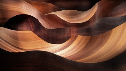 Abstract wood waves, canyon texture, background design, interior decor