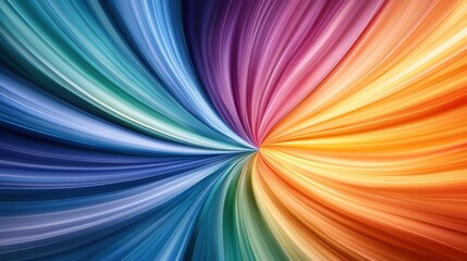 Naklejka premium Vibrant Swirls of Color Blending Together in a Dynamic Abstract Background Design for Creative Projects