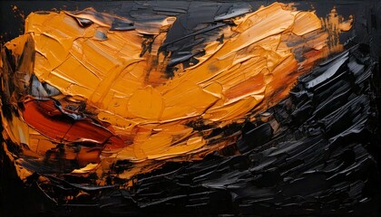 Abstract oil paint texture on canvas , background