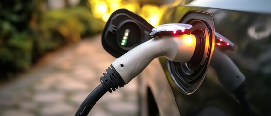 Electric Vehicle Charging: Plugged In Power Supply Green Tech