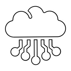 cloud computing concept