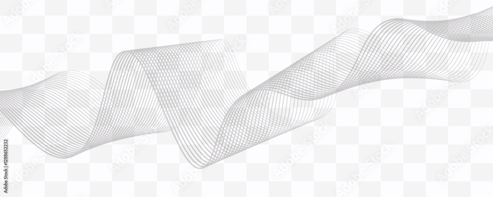 Poster abstract curved wavy lines tech futuristic motion background technology line stripe isolated science