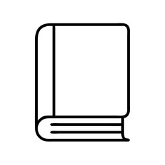 cookbook icon, cookbook line art - simple line art of cookbook, perfect for cookbook logos and icons