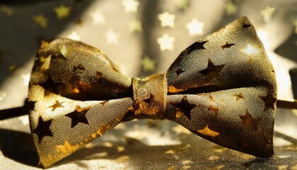 星柄の蝶ネクタイ