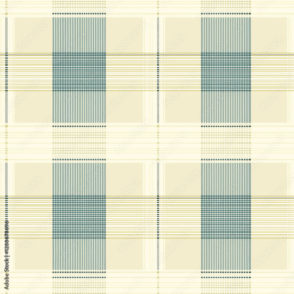 Poster seamless glen plaid fabric patterns in woolen textiles capturing the essence of glen urquhart check 
