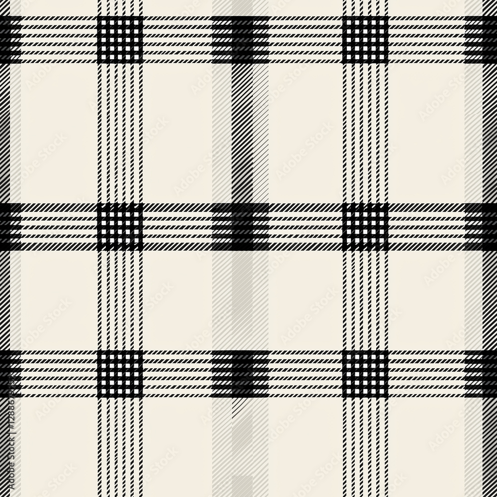Poster glen plaid fabric patterns seamless exploring glen urquhart check design in woollen textile modern f